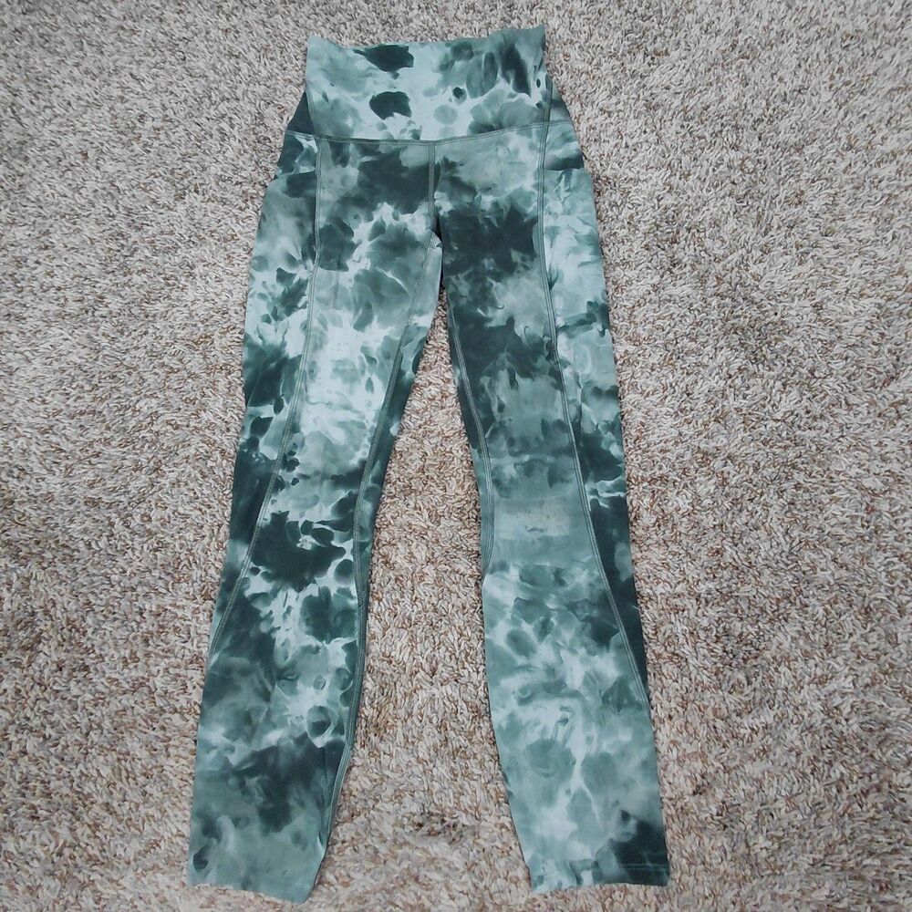 Lululemon Align High-Rise Pant with Pockets 23" Size 2 Diamon Dye Starlight Yoga